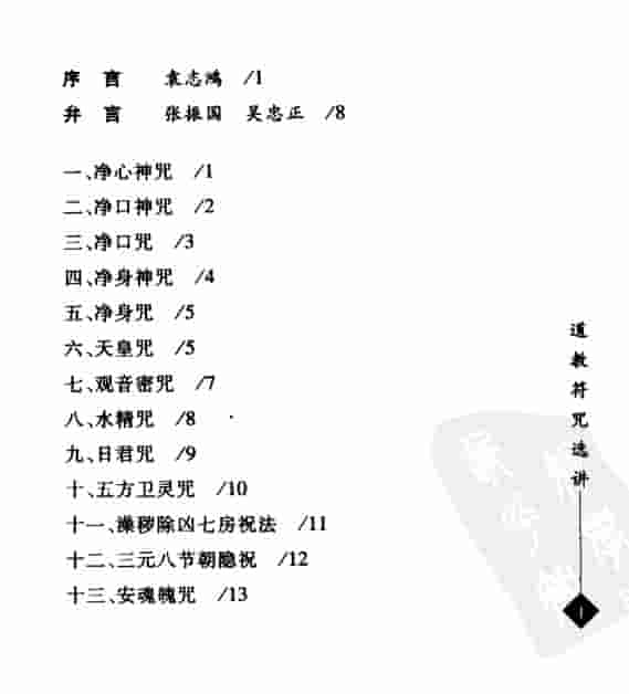 道教符咒选讲 张振国 吴忠正插图1 道教符咒选讲 张振国 吴忠正插图1