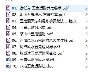 五鬼运财法术风水布局10本pdf电子版插图 五鬼运财法术风水布局10本pdf电子版插图