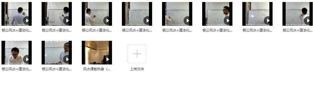 唐法峻杨公真传风水+风水道法化解视频11集 阿里云盘百度盘下载插图