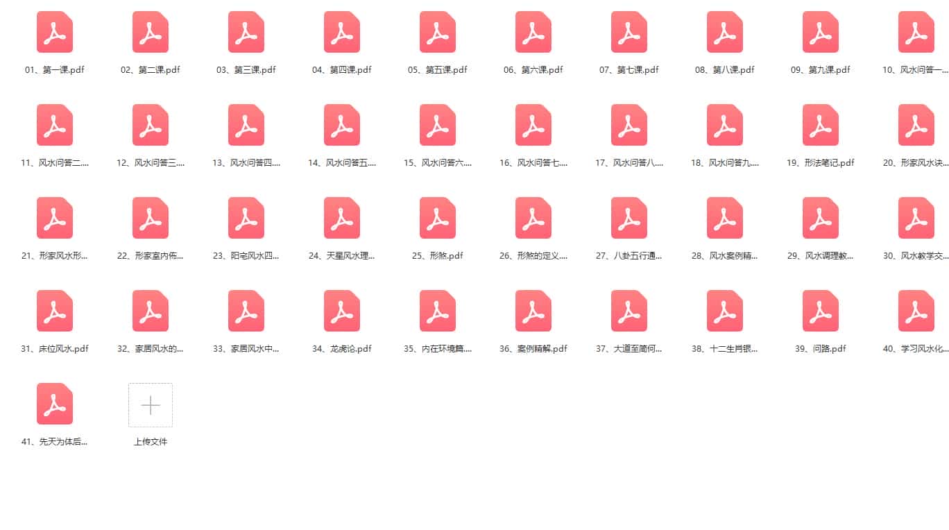 风水堪舆 形家风水文档合集内容丰富41套pdf讲义插图2 风水堪舆 形家风水文档合集内容丰富41套pdf讲义插图2