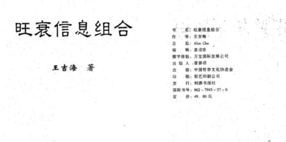 王吉海-旺衰信息组合插图 王吉海-旺衰信息组合插图