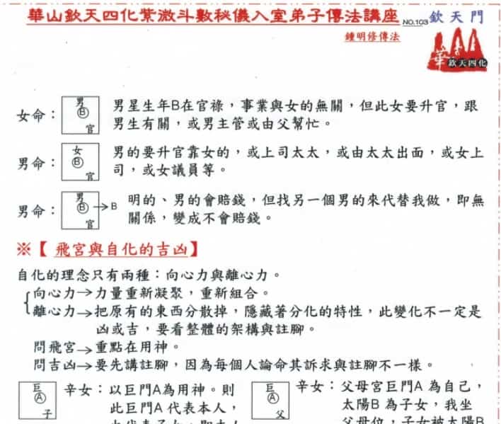 钟明修紫微斗数课程全集录音 2016年入室弟子培训班pdf讲义插图 钟明修紫微斗数课程全集录音 2016年入室弟子培训班pdf讲义插图