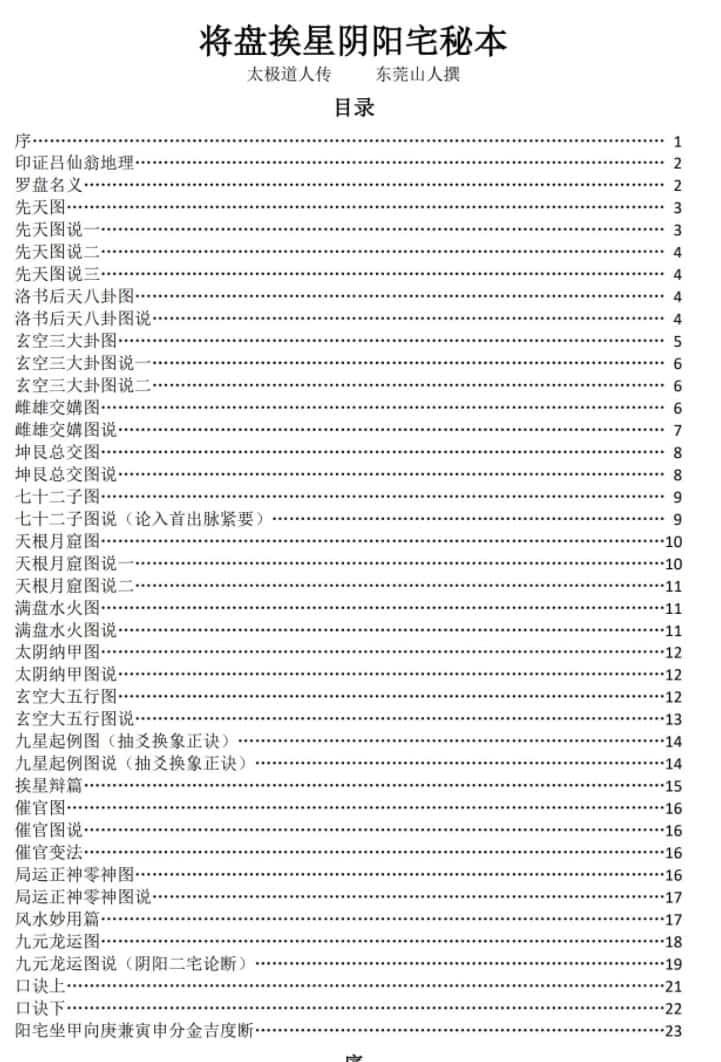 心一堂 古本 古籍蒋徒传天玉经补注插图