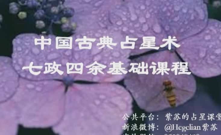 紫苏的基础课七政四余6视频+5录音+6资料插图 紫苏的基础课七政四余6视频+5录音+6资料插图