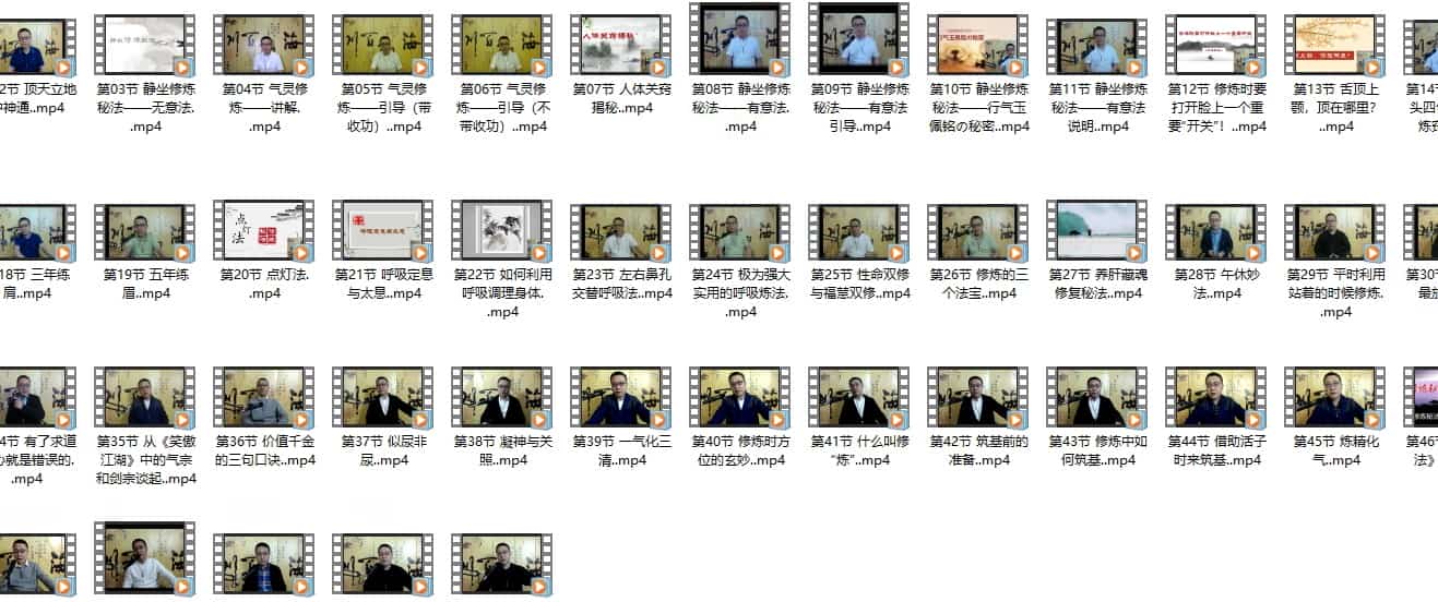 殷浩然《修炼秘法》 从筑基期到炼虚期均有讲解54视频合集插图 殷浩然《修炼秘法》 从筑基期到炼虚期均有讲解54视频合集插图