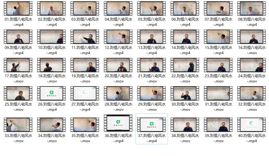 刘恒-八宅风水40集视频全插图1 刘恒-八宅风水40集视频全插图1