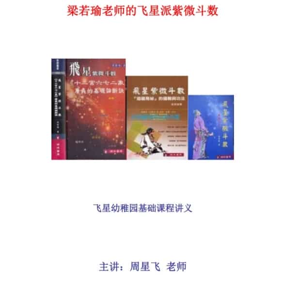 梁若瑜飞星派紫微斗数课程电子书pdf插图 梁若瑜飞星派紫微斗数课程电子书pdf插图