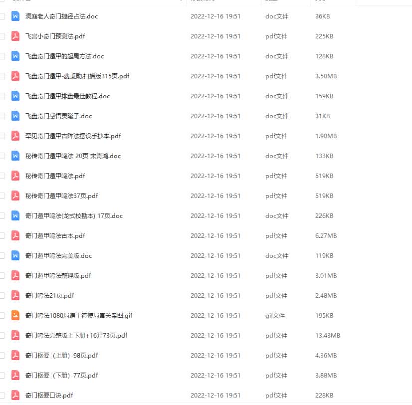 奇门鸣法资料全集插图1 奇门鸣法资料全集插图1