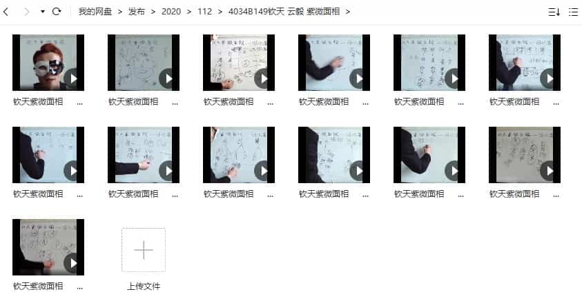 钦天 云毅 紫微面相13视频合集百度网盘插图