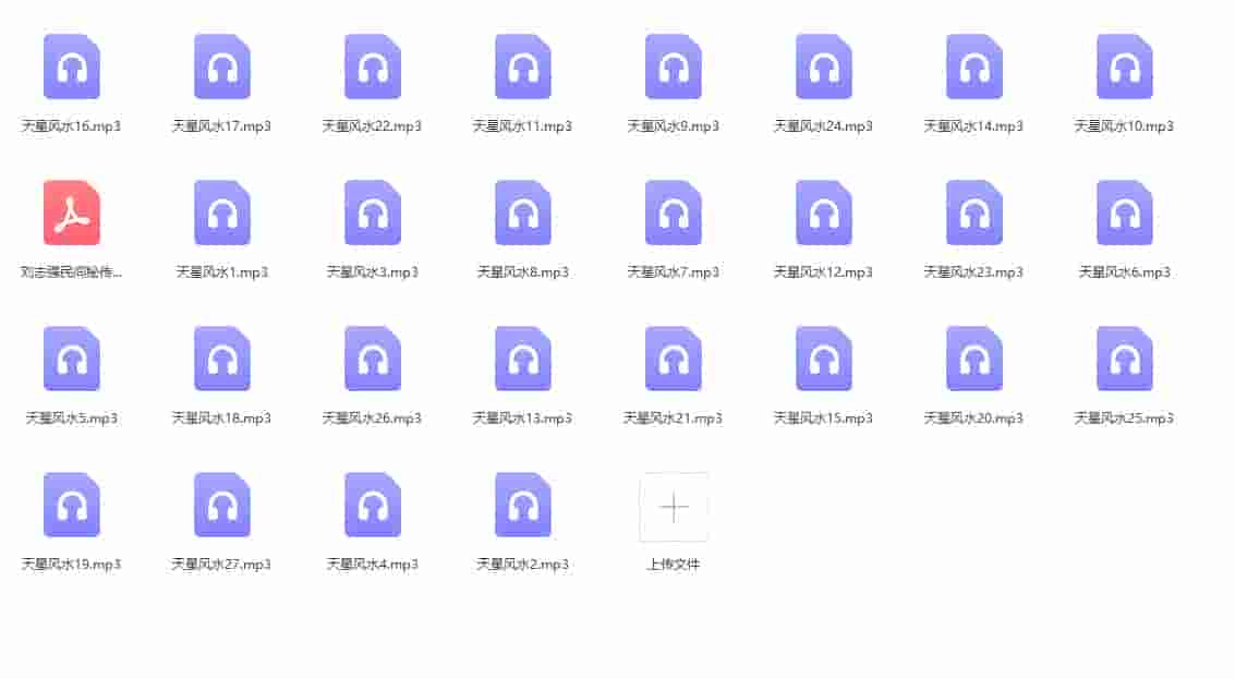 刘志强秘传天星风水27集录音+1文档插图1