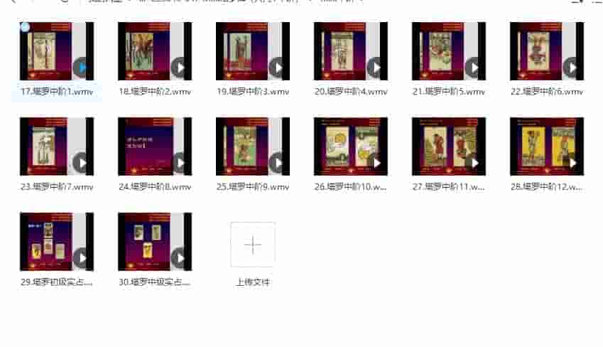 Milk塔罗牌（入门视频+中阶课程）30集视频插图1