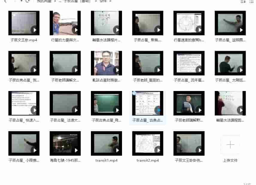 子辰 廖冠霖 古典占星（入门、基础、进阶、推运）全套课程视频+讲义插图1