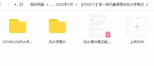 张一指天象原理与风水学笔记+录音插图