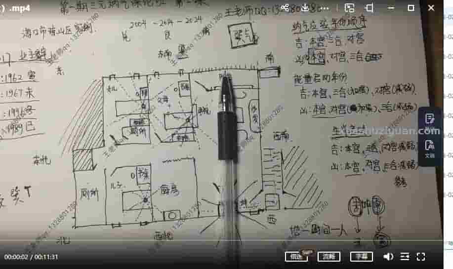 海南王老师三元纳气班五课全+案例+视频插图