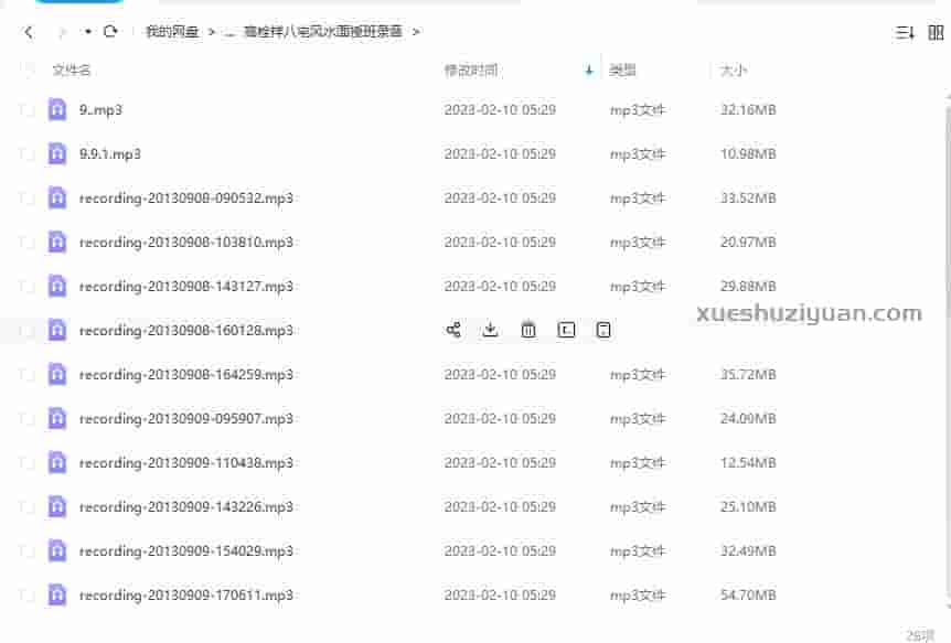 八宅风水高拴祥弟子班录音+最新笔记插图1