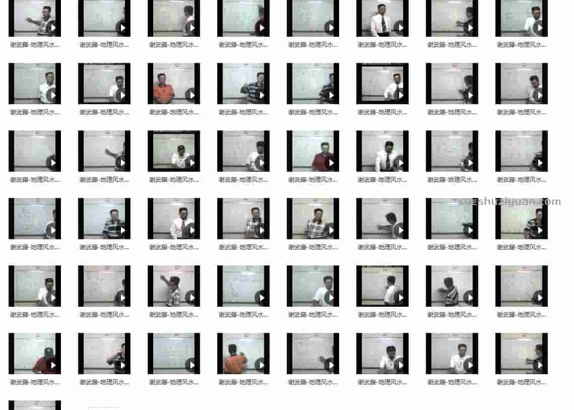 谢武藤-地理风水阴阳宅教程视频48集插图