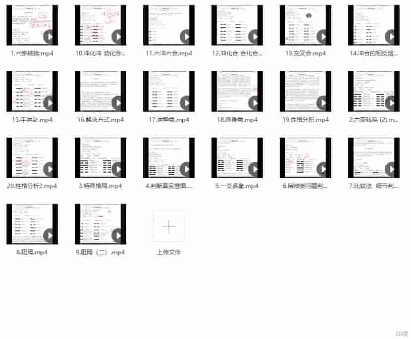 青岚六爻实战课20集视频  六爻实战课插图1