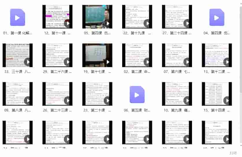 林煜八字特训课调整化解 林煜八字特训课调整化解 33集 八字化解插图2
