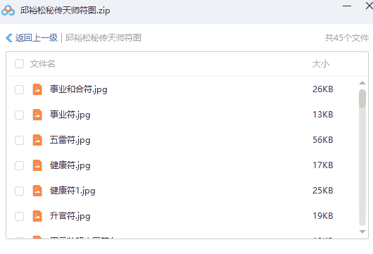 邱裕松秘传天师符视频+符图+讲义插图1