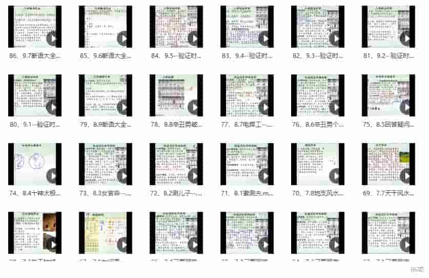 古易运筹四柱八字穿奇门遁甲86集插图1