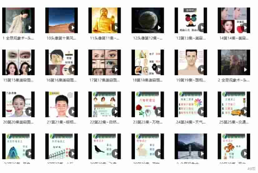 高价引进最新课程 承钰全息观象术视频49集 微信头像解读课程插图2 高价引进最新课程 承钰全息观象术视频49集 微信头像解读课程插图2