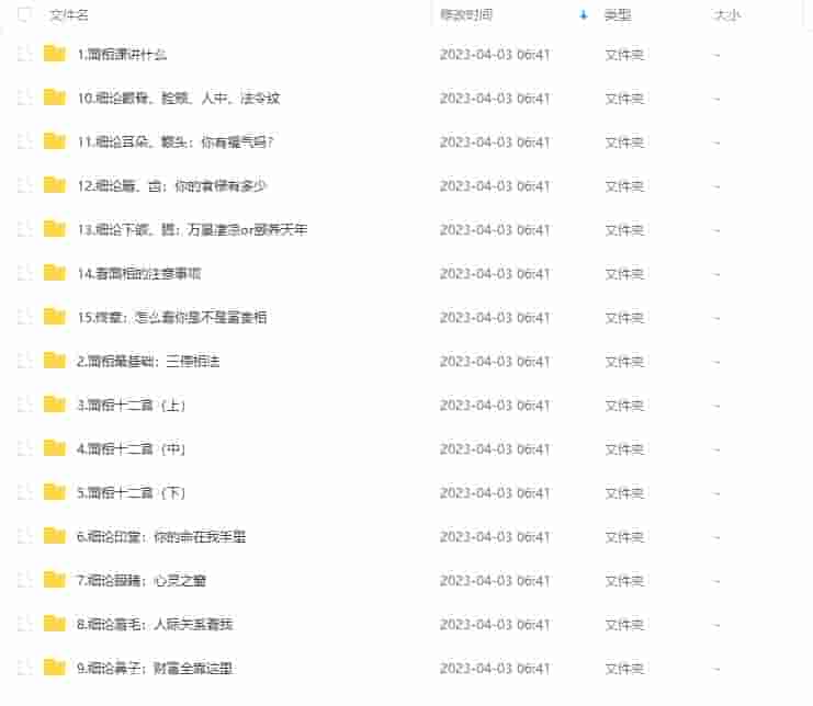 乾小鲲-面相识人课15集课程录音+图片课件插图1