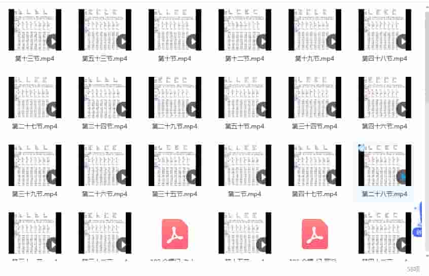 金镖门盲派八字22年55集网络课程视频课程+电子书插图1