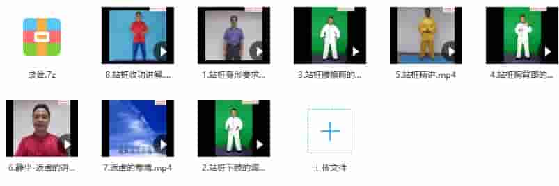 站桩视频教程（8视频+11音频+文档）插图