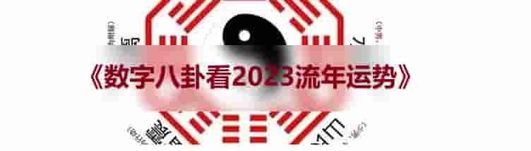 《数字八卦看2023流年运势》2集视频插图 《数字八卦看2023流年运势》2集视频插图