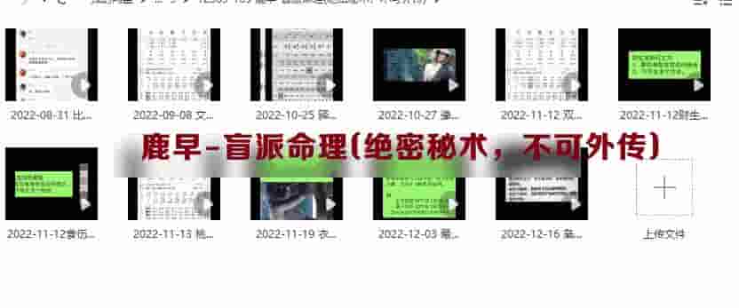 鹿早-盲派命理(绝密秘术,不可外传)插图 鹿早-盲派命理(绝密秘术,不可外传)插图