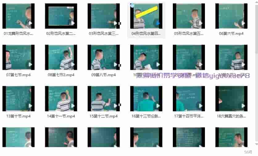 刘老师《元星派形峦风水》56集视频插图 刘老师《元星派形峦风水》56集视频插图